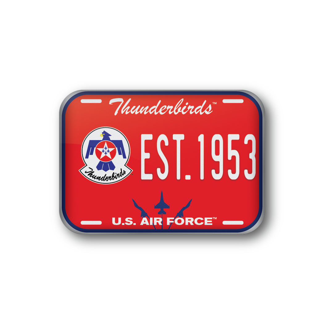 Thunderbirdsª License Plate - Est. 1947