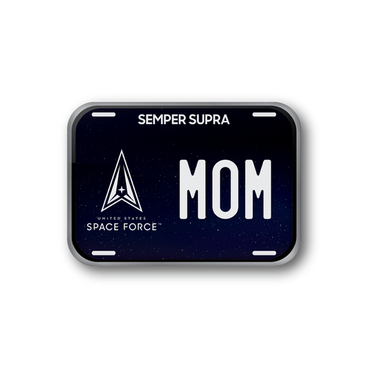 USSFª License Plate - Mom