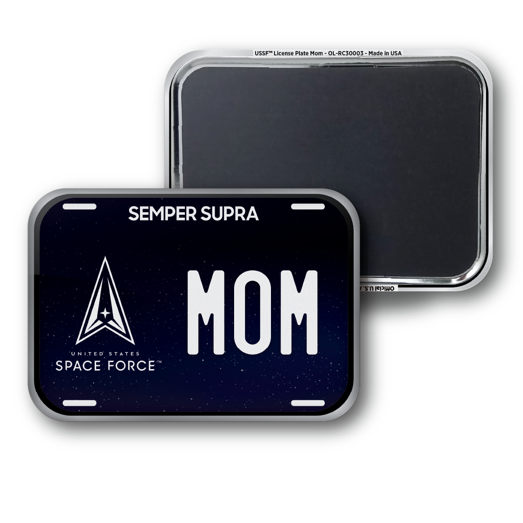USSFª License Plate - Mom