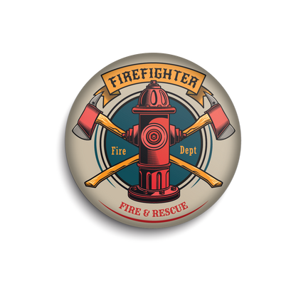Firefighter Stylized Emblem