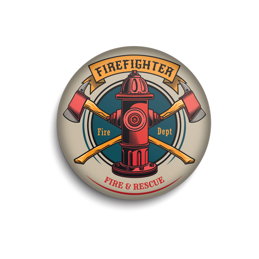 Firefighter Stylized Emblem