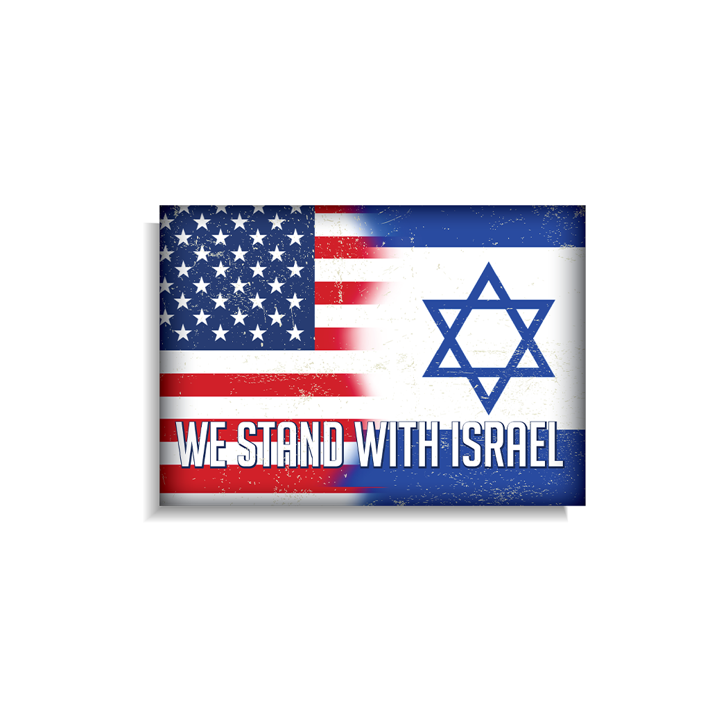 Stand With Israel Flag