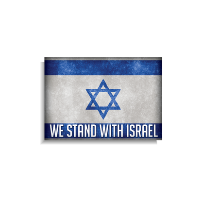 We Stand With Israel Flag