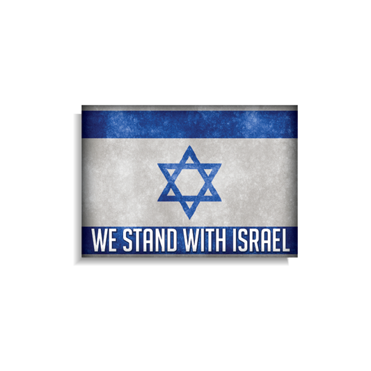 We Stand With Israel Flag