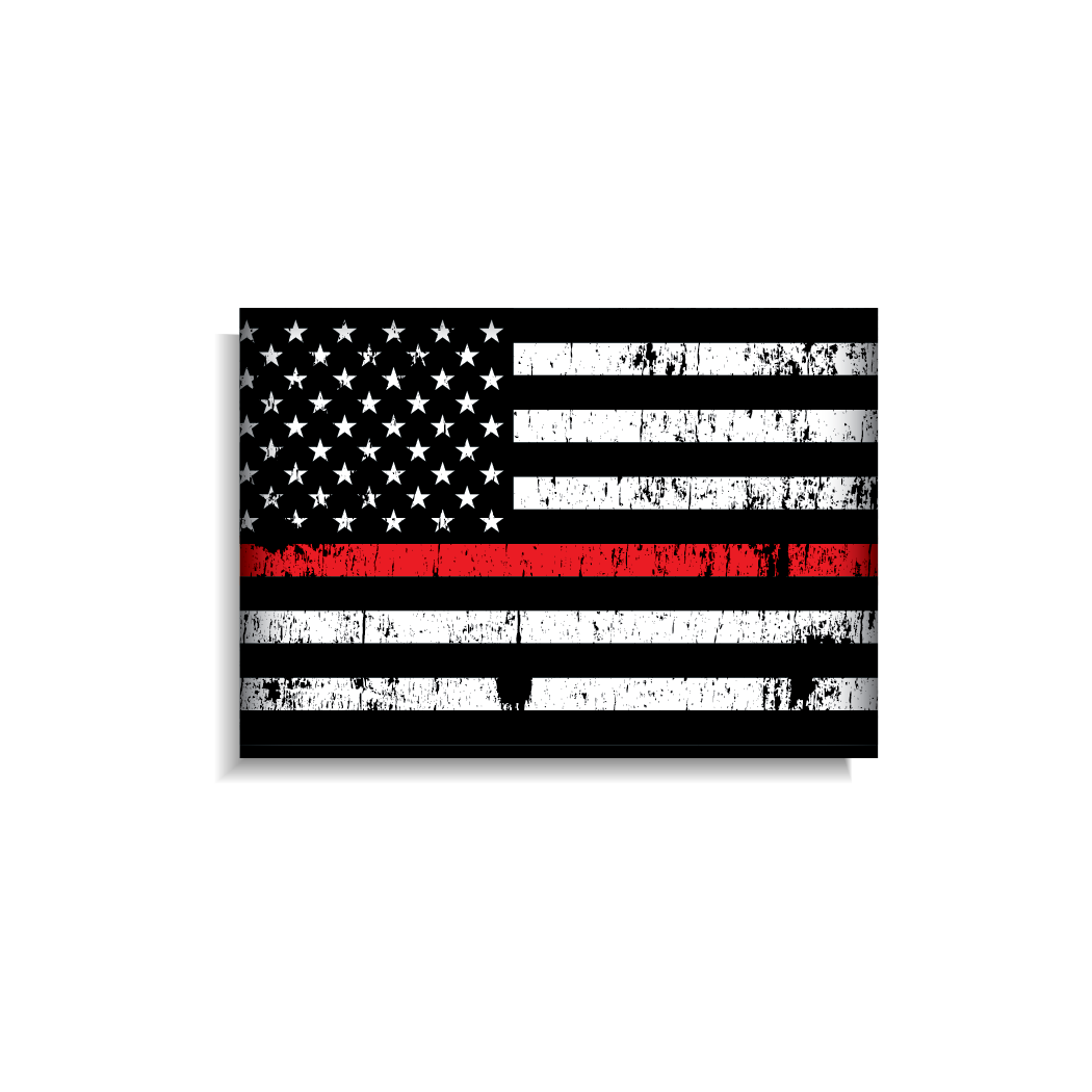 USA Red Stripe Flag