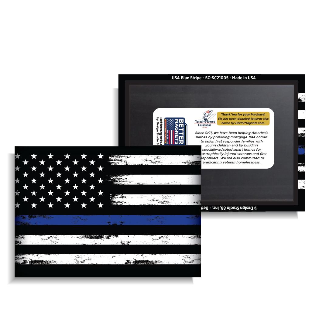 USA Blue Stripe Flag