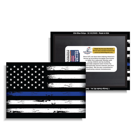 USA Blue Stripe Flag