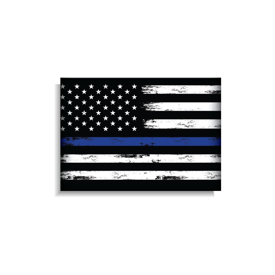 USA Blue Stripe Flag